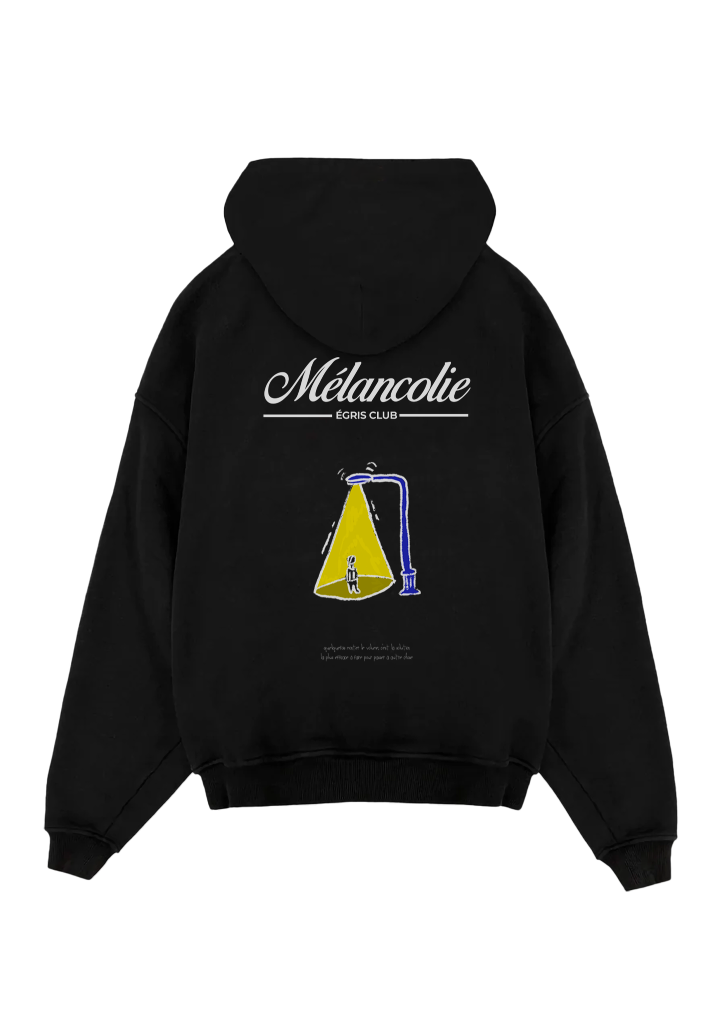 Sweat à capuche Égris- Mélancolie